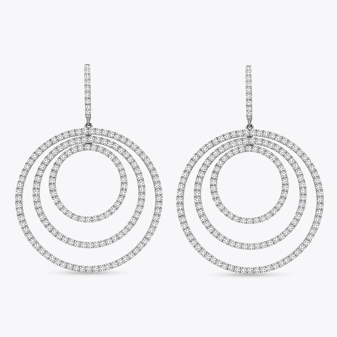Kiki Diamonds Lola Triple Hoop Earrings